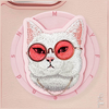 Nimmy Glasses Cool Cat MagSafe tok iPhone 16 Pro-hoz - Rózsaszín - 1. kép Nimmy Glasses Cool Cat MagSafe tok iPhone 16 Pro-hoz - Rózsaszín - 1. kép