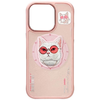 Nimmy Glasses Cool Cat MagSafe tok iPhone 16 Pro-hoz - Rózsaszín - 3. kép Nimmy Glasses Cool Cat MagSafe tok iPhone 16 Pro-hoz - Rózsaszín - 3. kép