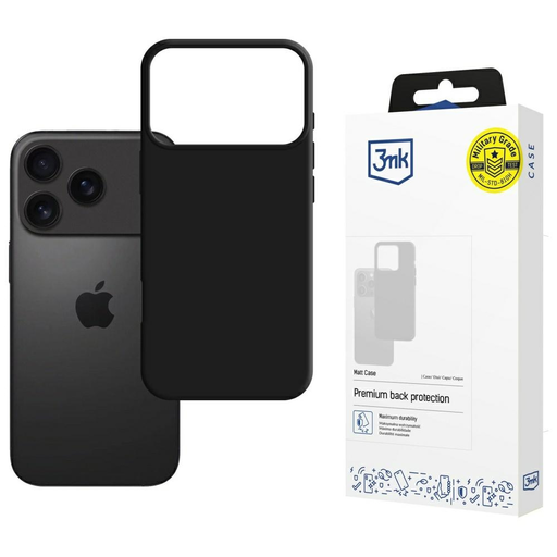 iPhone 17 Pro Max matt tok fekete iPhone 17 Pro Max matt tok fekete