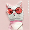 Nimmy Glasses Cool Cat iPhone 15 tok - Pink - 1. kép