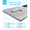 USB-C - USB-C Kábel Anker Zolo, 240W, 1m, Fehér A8060H21 - 2. kép