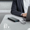 Powerbank Anker PowerCore III Elite, 25600mAh, 87W, QC + PD, Fekete A1291H11 - 0. kép