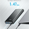 Powerbank Anker PowerCore III Elite, 25600mAh, 87W, QC + PD, Fekete A1291H11 - 1. kép