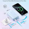 Anker Zolo Powerbank, 20000mAh, 30W, QC + PD, Kék A1689031 - 2. kép