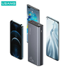 USAMS Powerbank PB59 30000mAh 65W 2xQC3.0 + PD Gyors Töltés fekete CMXLOGTC01 (US-CD165) + U kábel - 1. kép