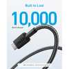 USB-A to USB-C kábel Anker 322, 18W, 2A, 0.9m, Fekete A81H5G11 - 0. kép
