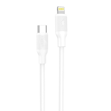 iPhone USB kábel Foneng X80, 27W, 1m (fehér)