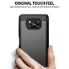 Xiaomi Poco X3 / Poco X3 NFC / Poco X3 Pro Fekete TechSuit Carbon Silicone tok - 2. kép