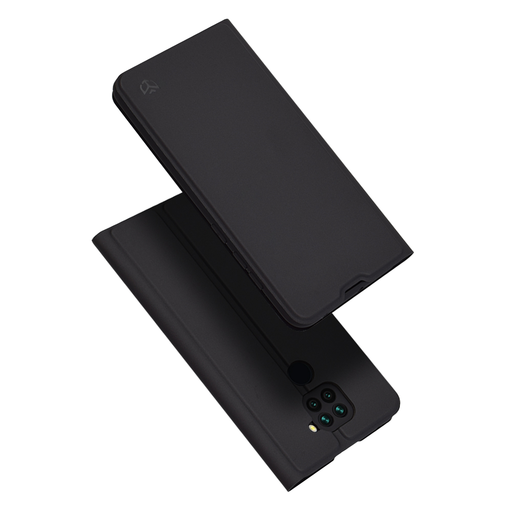 Xiaomi Redmi Note 9 / Redmi 10X 4G Fekete Techsuit Magskin Book tok Xiaomi Redmi Note 9 / Redmi 10X 4G Fekete Techsuit Magskin Book tok