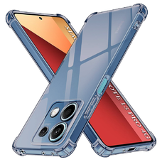 Xiaomi Redmi Note 13 Pro 4G / Poco M6 Pro 4G Smoke Black Techsuit - Shockproof Clear Silicone tok