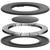 Uniq SnapMount Öntapadós Mágneses Tartó - Fekete - 1. kép