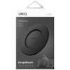 Uniq SnapMount Öntapadós Mágneses Tartó - Fekete - 4. kép