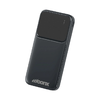 MOONX power bank MP01 2A 10W 2xUSB 10000mAh fekete - 1. kép