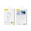 FONENG falitöltő GaN40 GaN PD 100W 3xUSB-C + 1xUSB QC3.0 Fehér - 0. kép