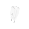 FONENG EU69 fali töltő PD 20W 1xUSB-C + USB-C - Lightning kábel Fehér - 1. kép