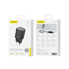 FONENG fali töltő EU71 PD 30W 1xUSB-C + 1xUSB QC3.0 Fekete - 0. kép