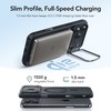 iPhone 17 Pro Max ESR Classic Hybrid Kickstand Magsafe átlátszó/fekete tok - 2. kép