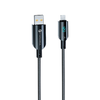 Apple FORCELL F-ENERGY C273 2,4A 12W Digitális 1,2 m fekete Lightning USB kábel - 3. kép