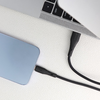 Apple FORCELL F-ENERGY C343 kábel USB A - Lightning 2,4A 12W Szilikon 1 m fekete - 0. kép