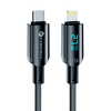 FORCELL F-ENERGY C276 kábel Type C to Type C PD 3A 27W Digitális 1,2 m fekete - 0. kép