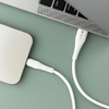 Lightning FORCELL F-ENERGY C343 kábel USB A - 2,4A 12W Szilikon 1 m fehér - 1. kép