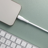 Lightning FORCELL F-ENERGY C343 kábel USB A - 2,4A 12W Szilikon 1 m fehér - 2. kép