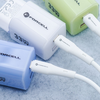 Lightning FORCELL F-ENERGY C343 kábel USB A - 2,4A 12W Szilikon 1 m fehér - 4. kép