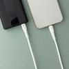 FORCELL F-ENERGY C346 Type C - Lightning kábel 3A 27W Szilikon 1 m fehér - 0. kép