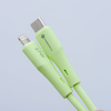FORCELL F-ENERGY C346 Type C - Lightning kábel 3A 27W Szilikon 1 m zöld - 3. kép