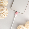 Apple Forcell F-ENERGY C353 kábel USB A-ról Lightning-re 2,4A 12W Színátmenetes 1 m fehér - 0. kép