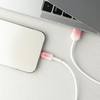 Apple Forcell F-ENERGY C353 kábel USB A-ról Lightning-re 2,4A 12W Színátmenetes 1 m fehér - 1. kép