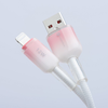 Apple Forcell F-ENERGY C353 kábel USB A-ról Lightning-re 2,4A 12W Színátmenetes 1 m fehér - 2. kép