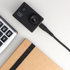 FORCELL F-ENERGY C341 kábel USB A-Micro USB QC3.0 2,4A 18W Szilikon 1 m fekete - 1. kép