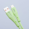 FORCELL F-ENERGY C342 kábel USB-A-ról Type-C-re QC4.0 3A 66W Szilikon 1 m zöld - 3. kép