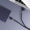 FORCELL F-ENERGY C352 USB A - Type C kábel QC4.0 3A 66W Színátmenetes 1 m fekete - 0. kép