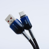 FORCELL F-ENERGY C352 USB A - Type C kábel QC4.0 3A 66W Színátmenetes 1 m fekete - 2. kép