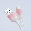 Type-C FORCELL F-ENERGY C352 USB A - Type C kábel QC4.0 3A 66W Átmenetes 1 m fehér - 2. kép