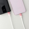 USB-C FORCELL F-ENERGY C357 kábel Type C to Type C QC4.0 PD 5A 100W Gradiens 1 m fehér - 0. kép