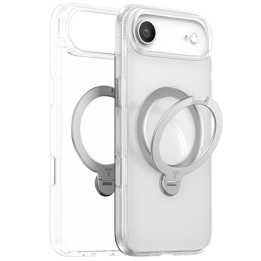iPhone 17 Air Torras Ostand Spin MagSafe Series - Átlátszó tok iPhone 17 Air Torras Ostand Spin MagSafe Series - Átlátszó tok