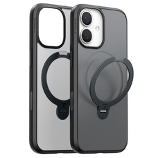 iPhone 17 Fekete Torras - Ostand Spin MagSafe Series tok