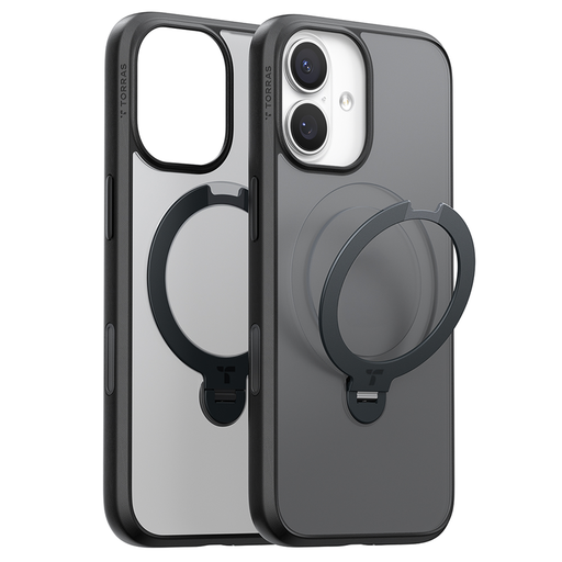 iPhone 17 Fekete Torras - Ostand Spin MagSafe Series tok iPhone 17 Fekete Torras - Ostand Spin MagSafe Series tok