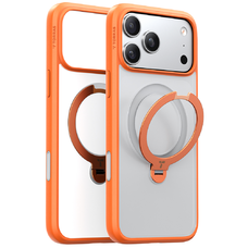 iPhone 17 Pro Narancs Torras Ostand Spin MagSafe Sorozat tok