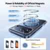 iPhone 17 Pro Clear Torras Ostand Pro MagSafe Series tok - 4. kép