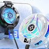 Phone Cooler Techsuit (SL17) - Mágneses, Hőmérséklet Kijelző, Fények, Gyors Hűtés, Hidraulikus Zajcsökkentés - Fekete - 1. kép