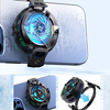 Phone Cooler Techsuit (SL17) - Mágneses, Hőmérséklet Kijelző, Fények, Gyors Hűtés, Hidraulikus Zajcsökkentés - Fekete - 2. kép