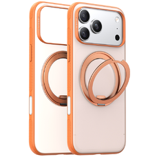 iPhone 17 Pro Torras Ostand R Fitness Series Narancs tok