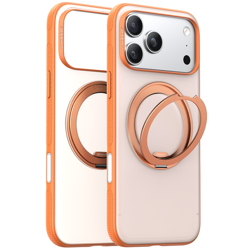 iPhone 17 Pro Torras Ostand R Fitness Series Narancs tok iPhone 17 Pro Torras Ostand R Fitness Series Narancs tok