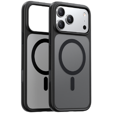 iPhone 17 Pro Torras - Guardian Magnetic Series - Fekete tok