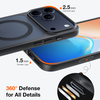 iPhone 17 Pro Torras - Guardian Magnetic Series - Fekete tok - 4. kép
