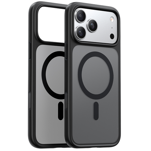 iPhone 17 Pro Max Torras - Guardian Magnetic Series - Fekete tok iPhone 17 Pro Max Torras - Guardian Magnetic Series - Fekete tok